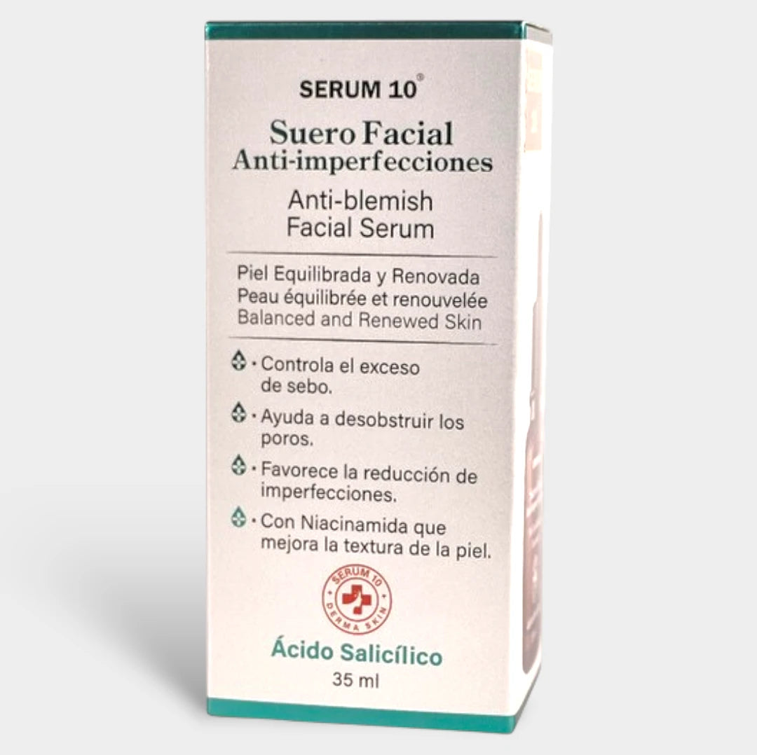 Suero Facial Anti-imperfecciones - Ácido Salicílico