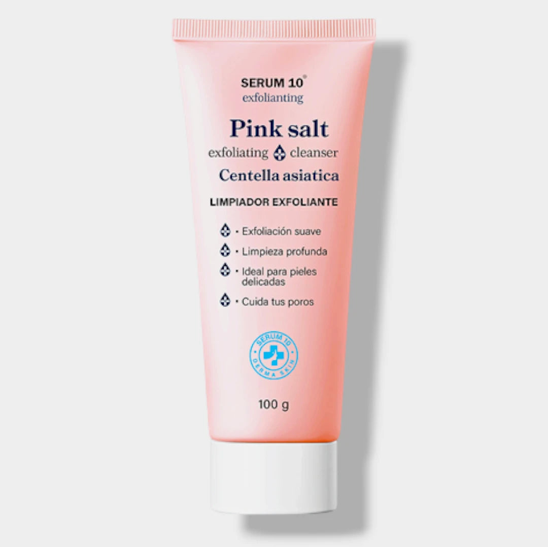 Limpiador Exfoliante con Sal Rosada