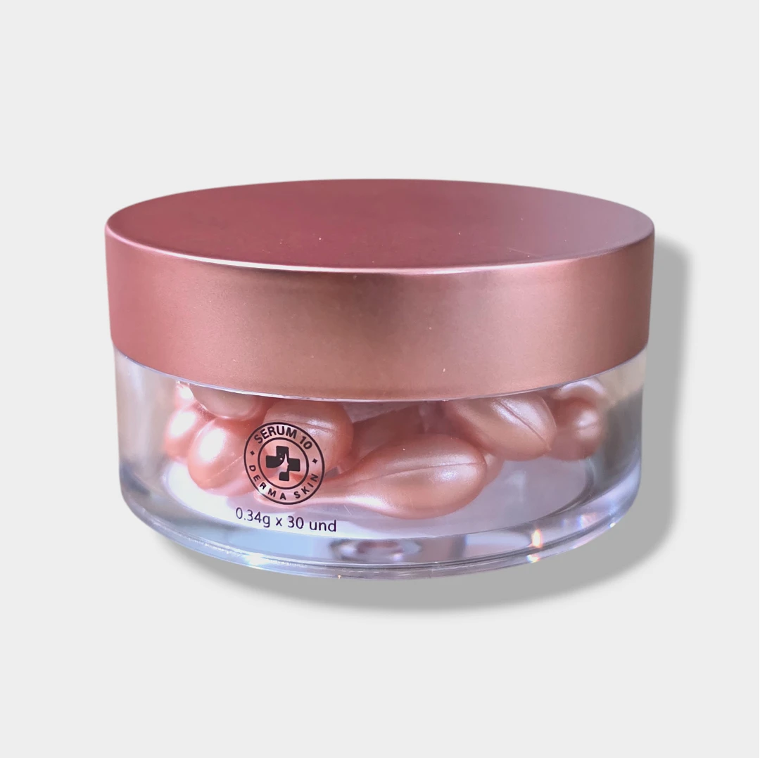 Serum hidratante en cápsulas vitaminas D & E