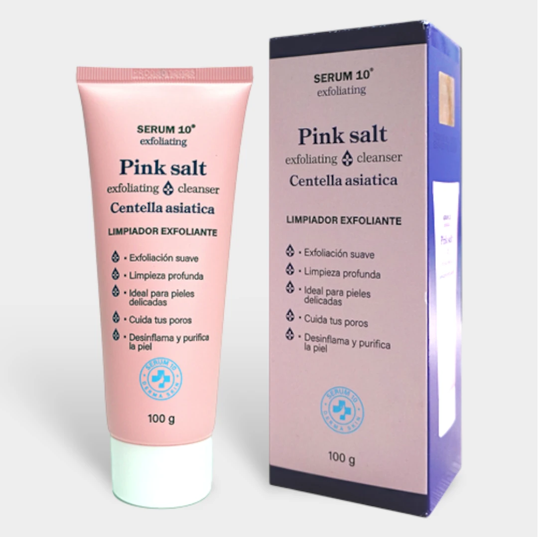Limpiador Exfoliante con Sal Rosada