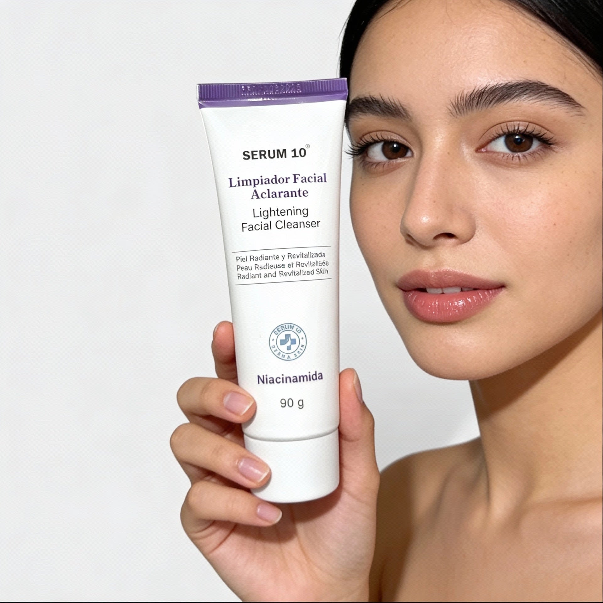 Crema limpiadora con niacinamida