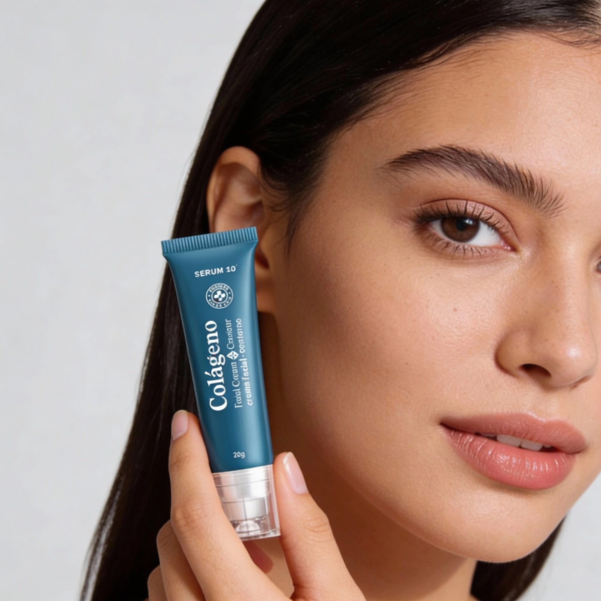 Crema/Serum Facial con Colágeno (20g, rostro + contorno)